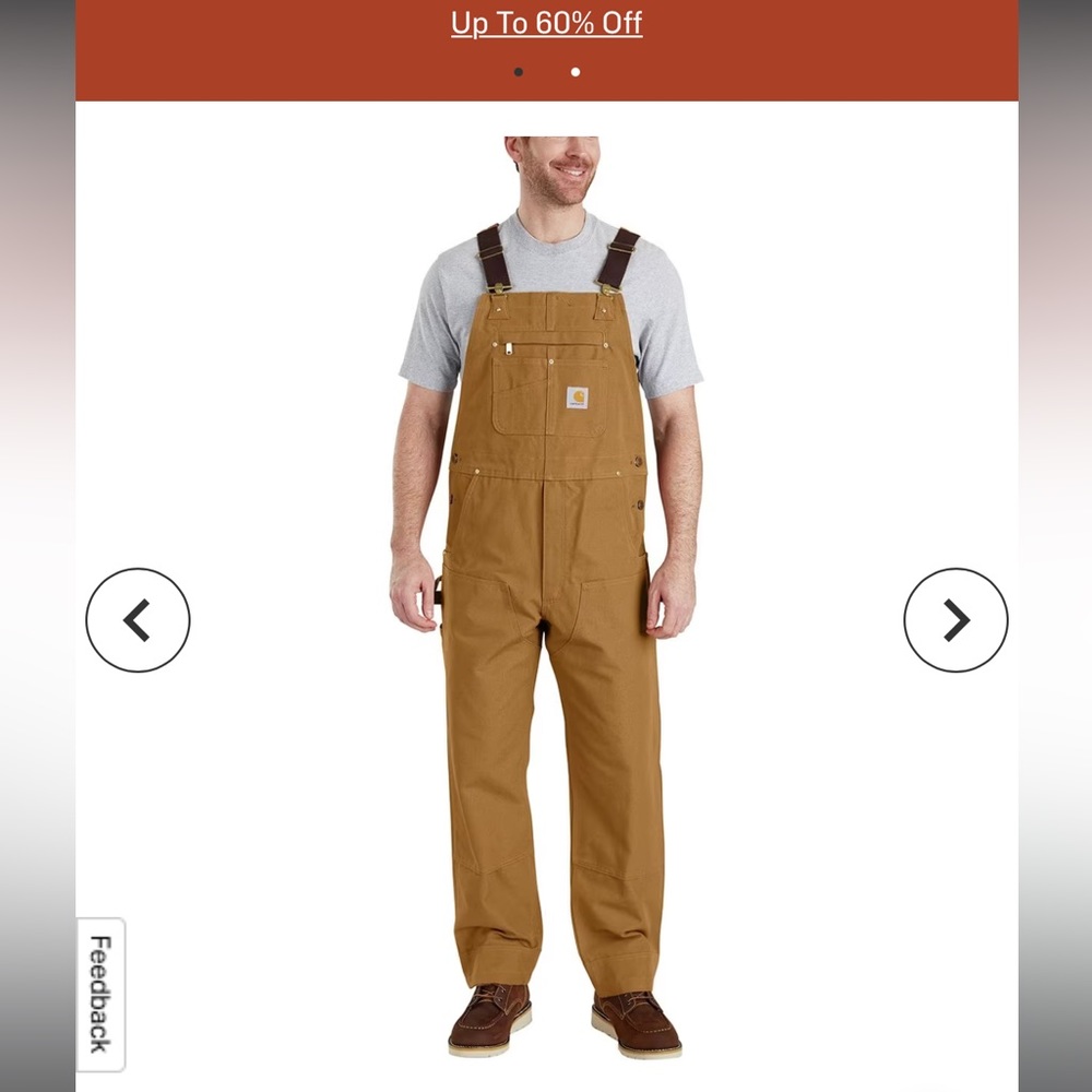 Carhartt Duck Bib Overalls
